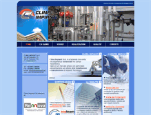 Tablet Screenshot of climaimpianti.net